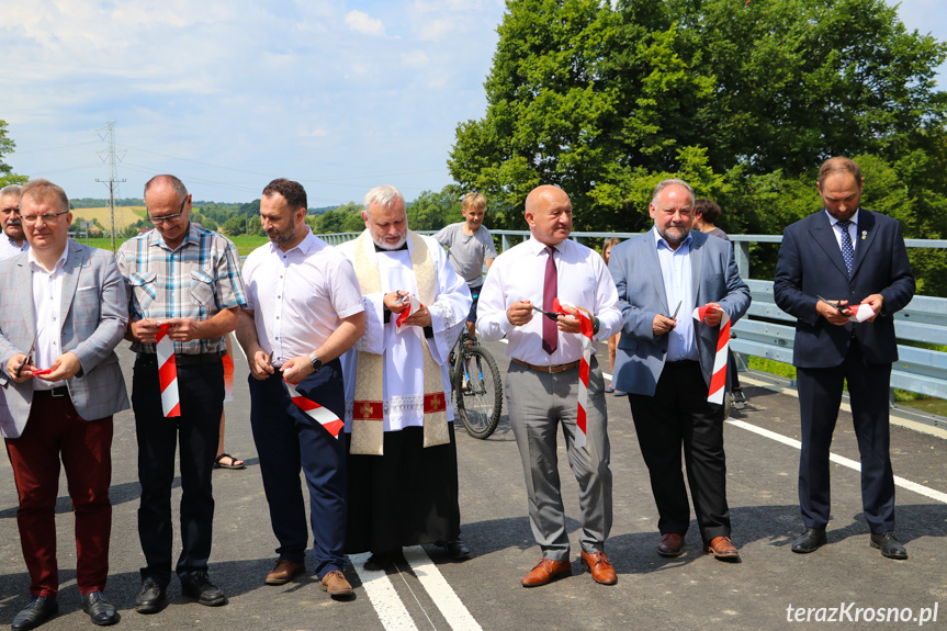 Otwarcie mostu w Łączkach Jagiellońskich