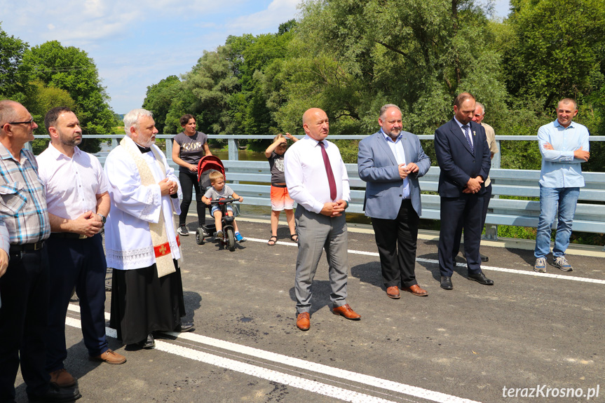 Otwarcie mostu w Łączkach Jagiellońskich