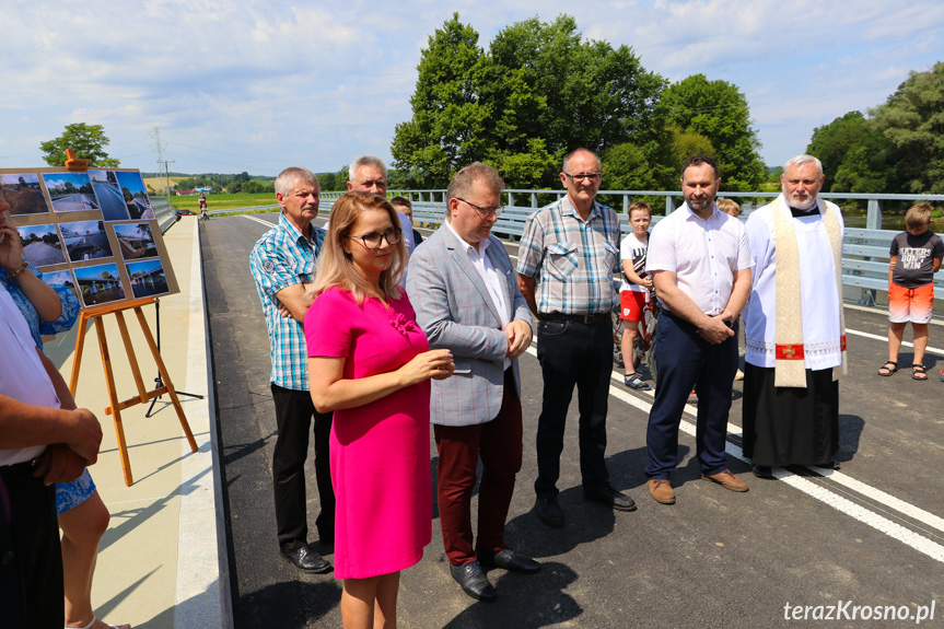 Otwarcie mostu w Łączkach Jagiellońskich