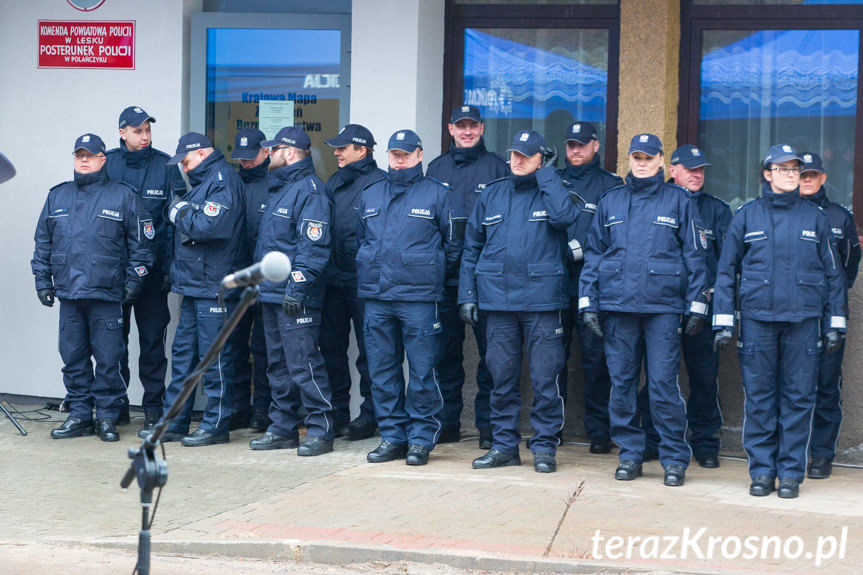 Otwarcie posterunku w Polańczyku i Chorkówce