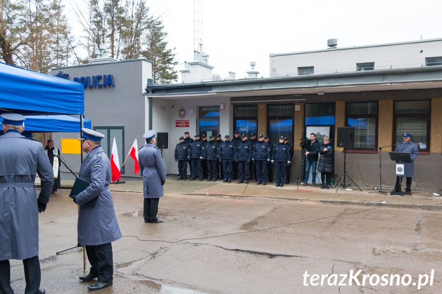 Otwarcie posterunku w Polańczyku i Chorkówce