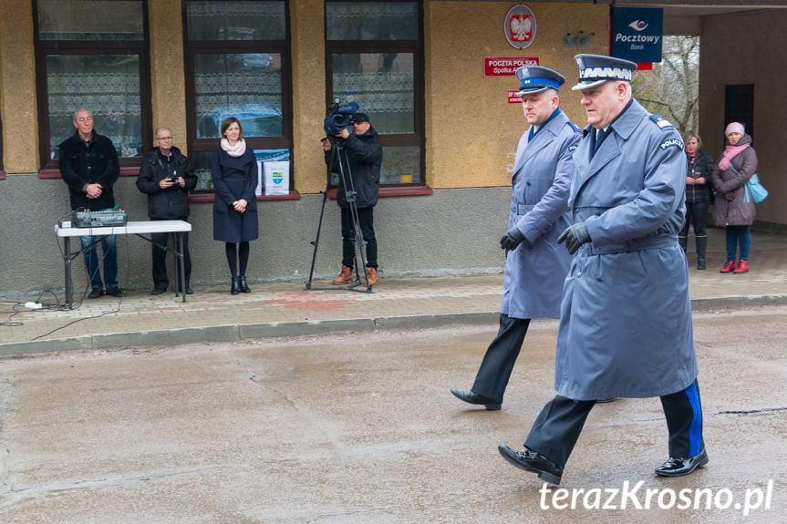 Otwarcie posterunku w Polańczyku i Chorkówce