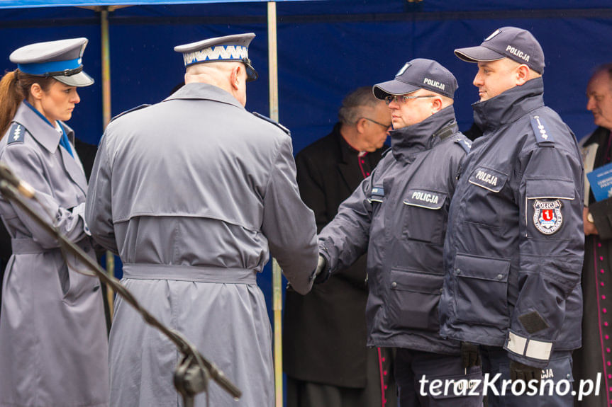 Otwarcie posterunku w Polańczyku i Chorkówce