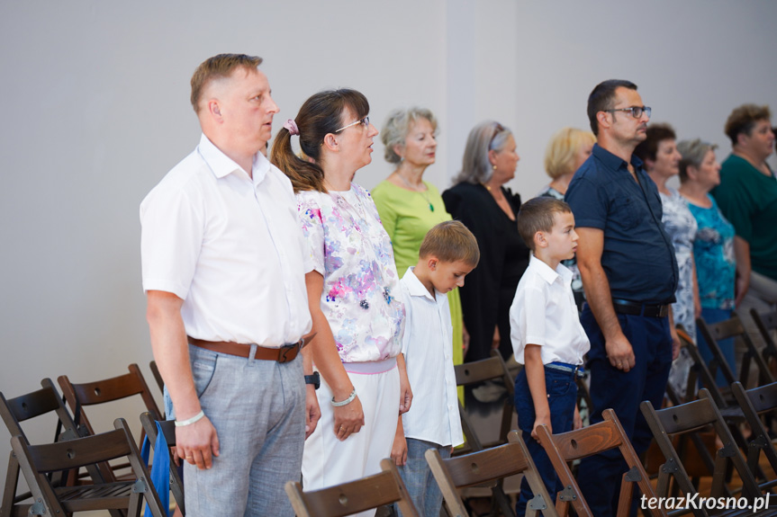 Otwarcie sali gimnastycznej w Dobieszynie