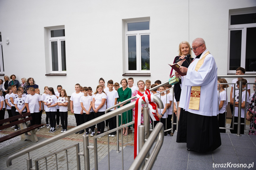 Otwarcie sali gimnastycznej w Kobylanach