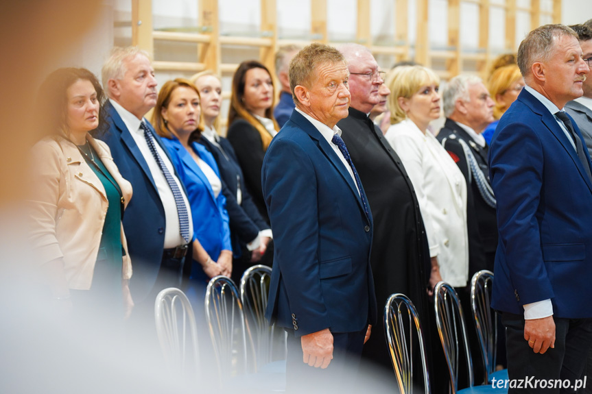 Otwarcie sali gimnastycznej w Kobylanach