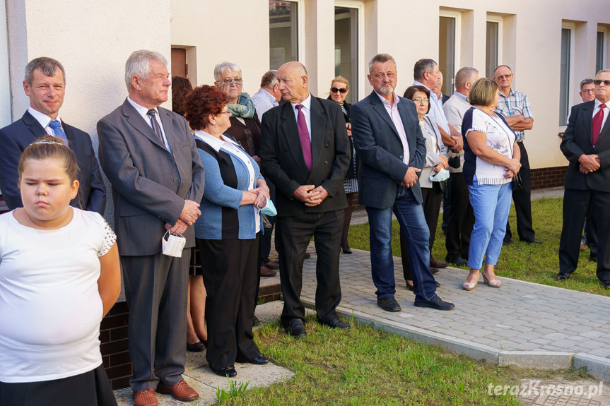 Otwarcie sali gimnastycznej w Łękach Strzyżowskich