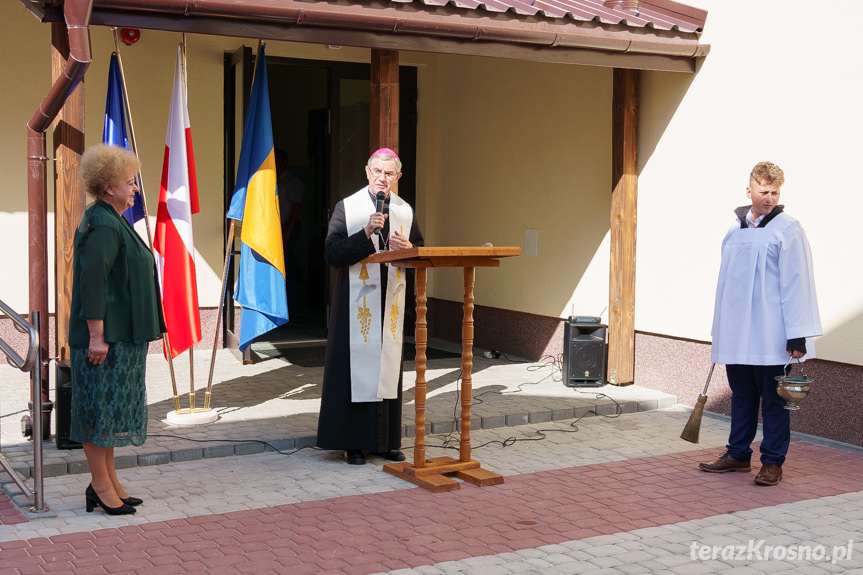 Otwarcie sali gimnastycznej w Łękach Strzyżowskich