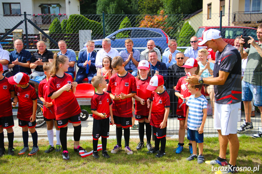 Otwarcie stadionu piłkarskiego w Klimkówce