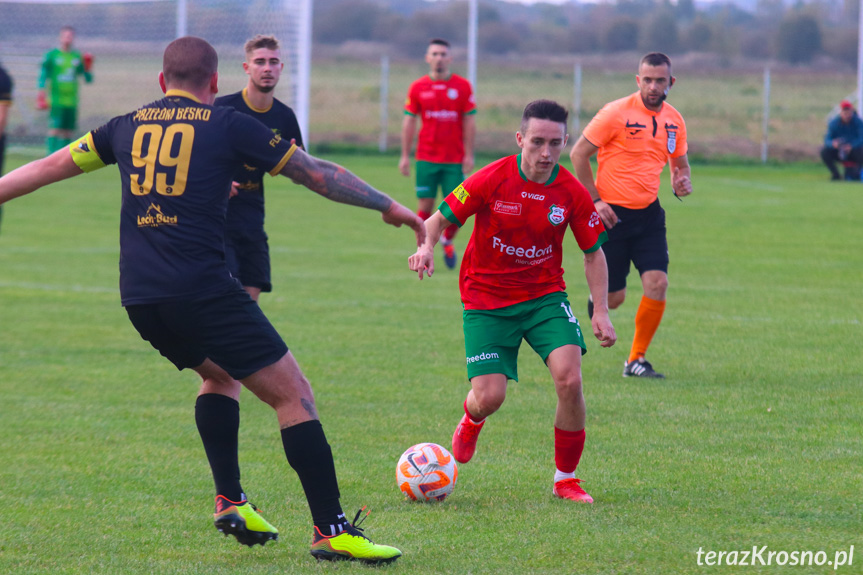 Partyzant MAL-BUD 1 Targowiska - Przełom Besko 4-0