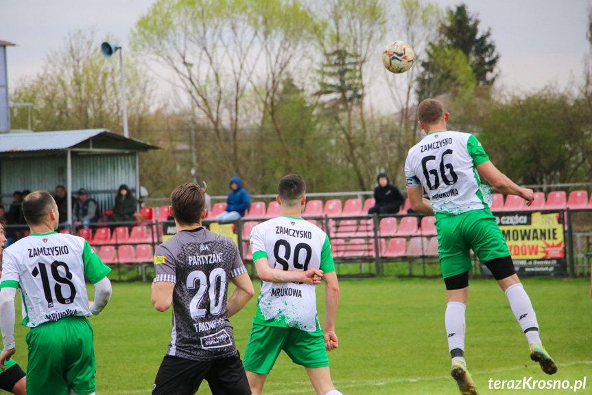 Partyzant MAL-BUD 1 Targowiska - Zamczysko Mrukowa 3:0