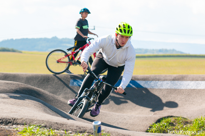 Pierwsze zawody na torze pumptrack w Miejscu Piastowym