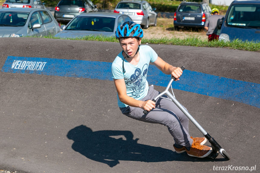 Pierwsze zawody na torze pumptrack w Miejscu Piastowym