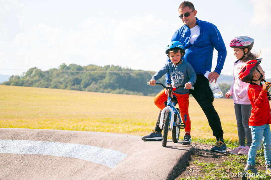 Pierwsze zawody na torze pumptrack w Miejscu Piastowym