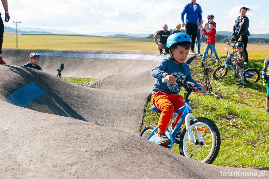 Pierwsze zawody na torze pumptrack w Miejscu Piastowym