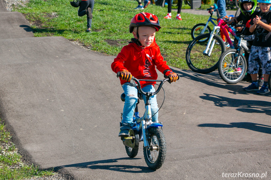 Pierwsze zawody na torze pumptrack w Miejscu Piastowym