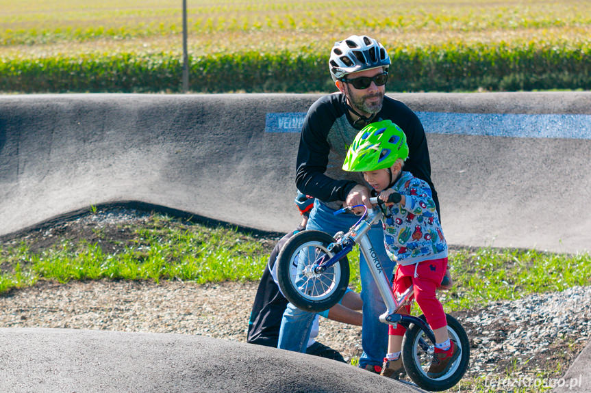 Pierwsze zawody na torze pumptrack w Miejscu Piastowym