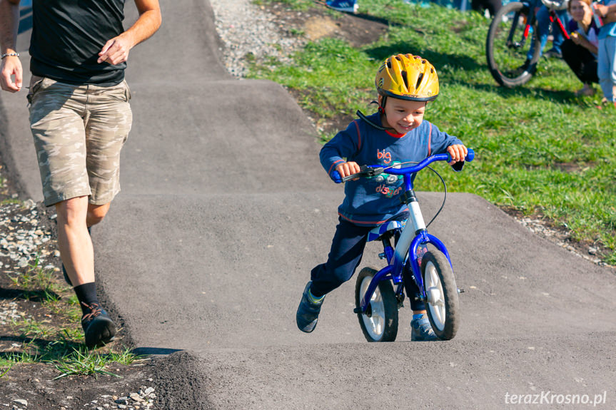 Pierwsze zawody na torze pumptrack w Miejscu Piastowym