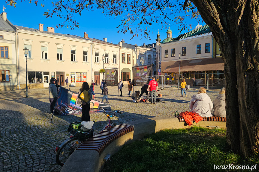 Pikieta w Krośnie