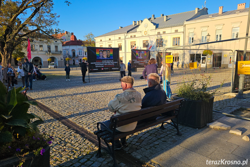 Pikieta w Krośnie