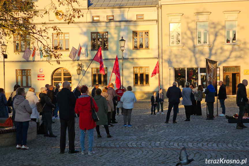 Pikieta w Krośnie