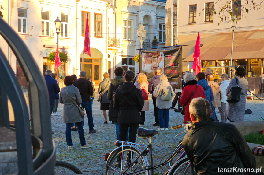 Pikieta w Krośnie