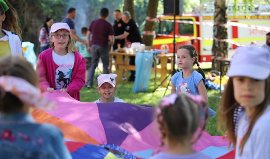 Piknik na dzień dziecka w Jedliczu