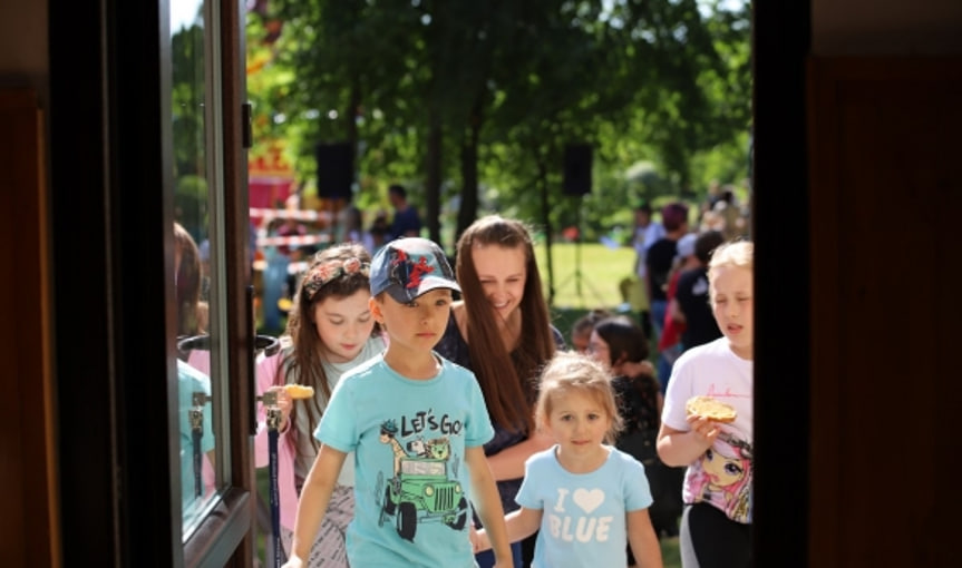 Piknik na dzień dziecka w Jedliczu