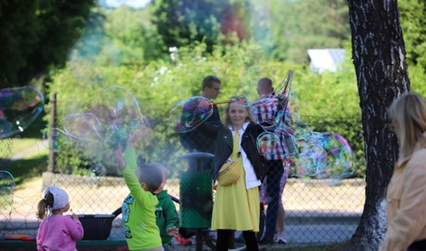 Piknik na dzień dziecka w Jedliczu