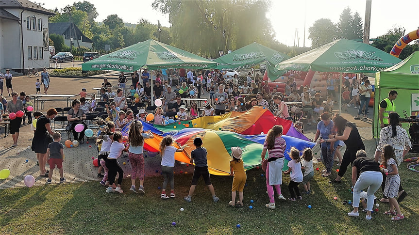 Piknik Rodzinny z okazji Dnia Dziecka w Chorkówce