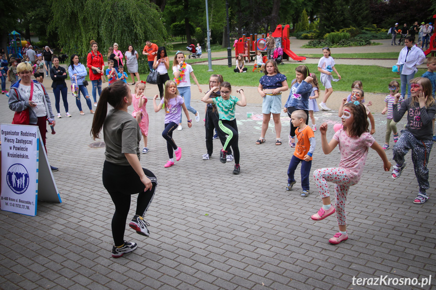 Piknik w Parku Jordanowskim w Krośnie