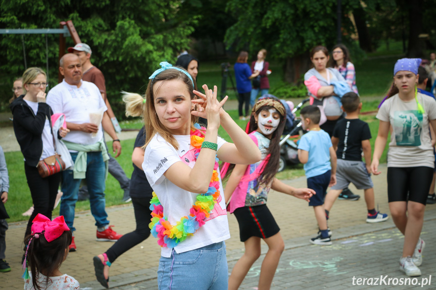 Piknik w Parku Jordanowskim w Krośnie