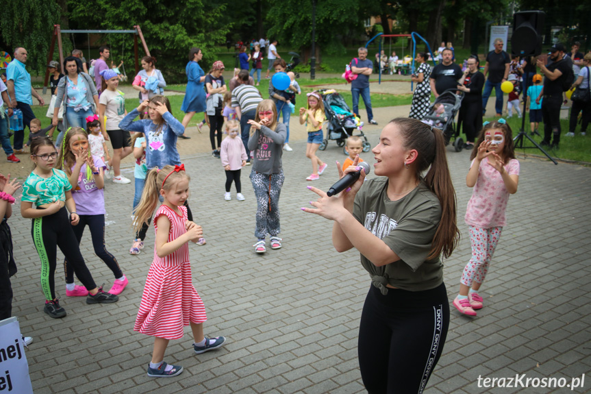 Piknik w Parku Jordanowskim w Krośnie