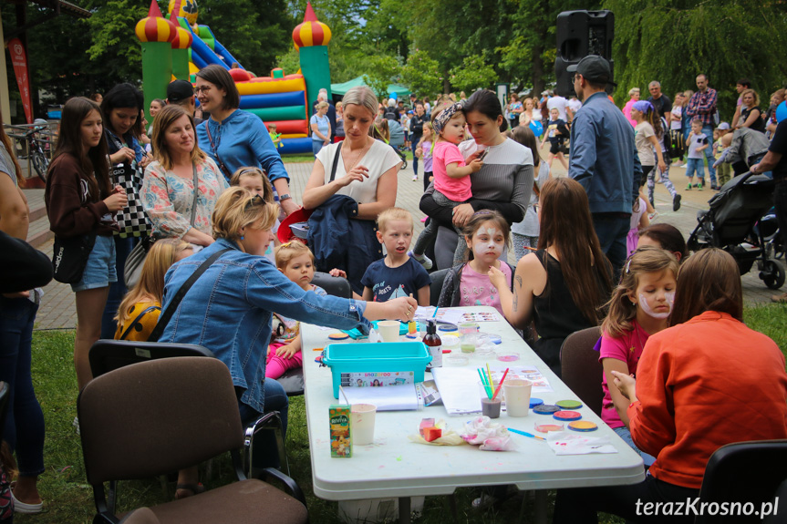 Piknik w Parku Jordanowskim w Krośnie