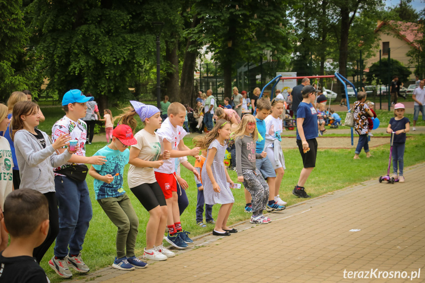 Piknik w Parku Jordanowskim w Krośnie