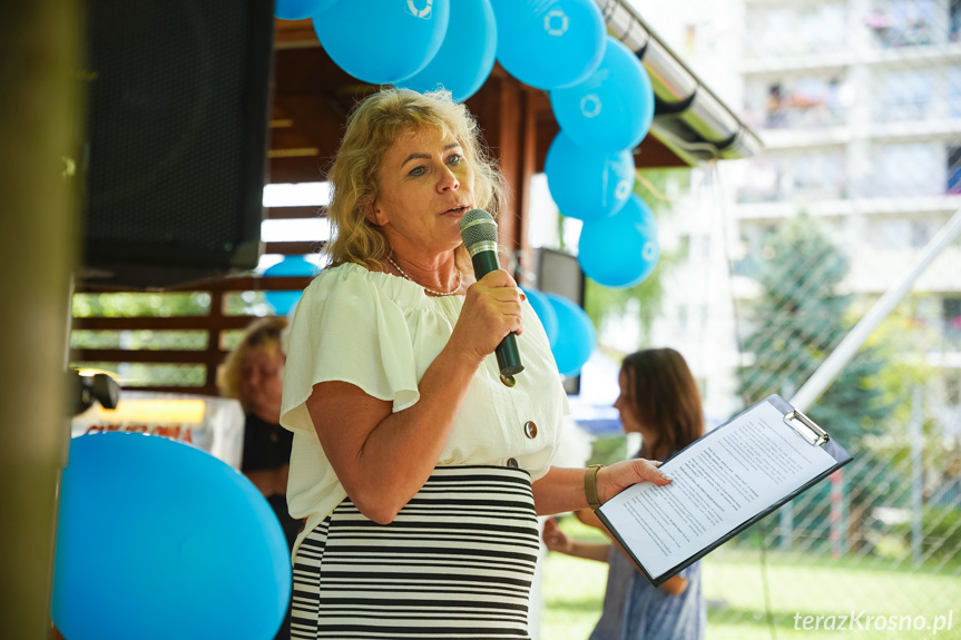 Piknik wakacyjny na Osiedlu Stefana Grota - Roweckiego w Krośnie