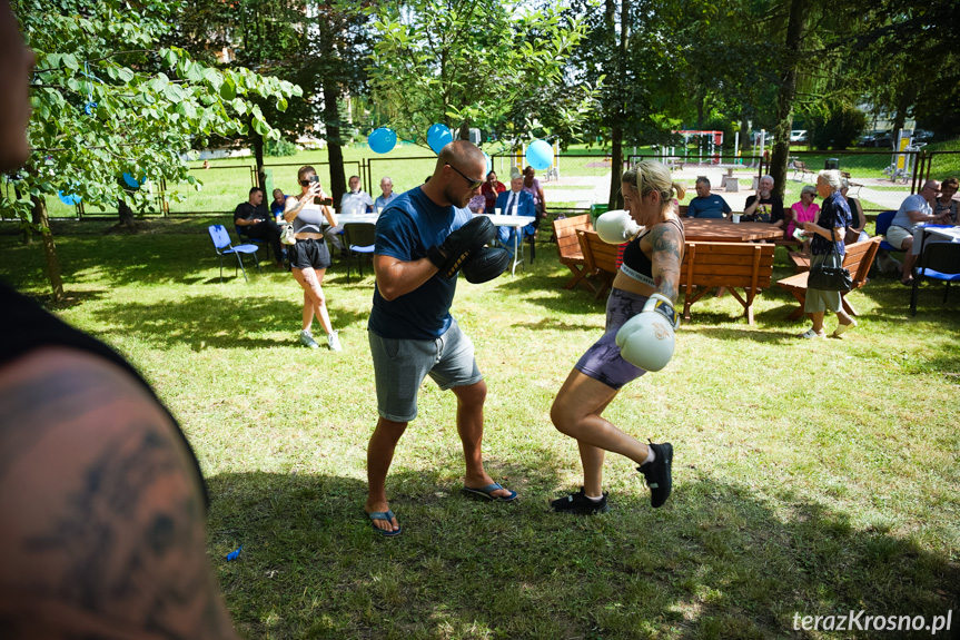 Piknik wakacyjny na Osiedlu Stefana Grota - Roweckiego w Krośnie