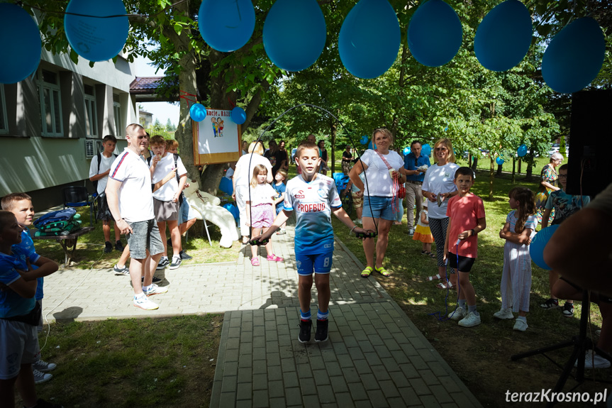 Piknik wakacyjny na Osiedlu Stefana Grota - Roweckiego w Krośnie