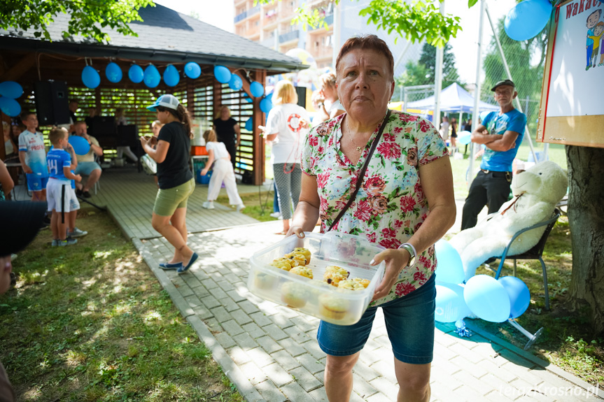 Piknik wakacyjny na Osiedlu Stefana Grota - Roweckiego w Krośnie