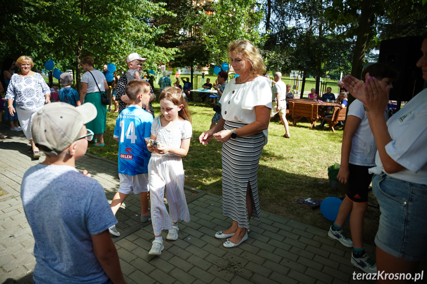 Piknik wakacyjny na Osiedlu Stefana Grota - Roweckiego w Krośnie