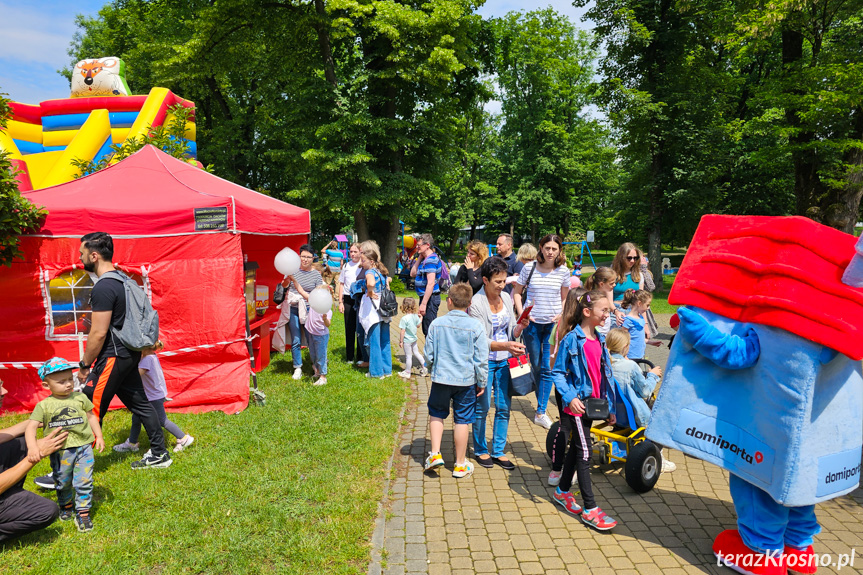 Piknik z okazji Dnia Dziecka w Krośnie