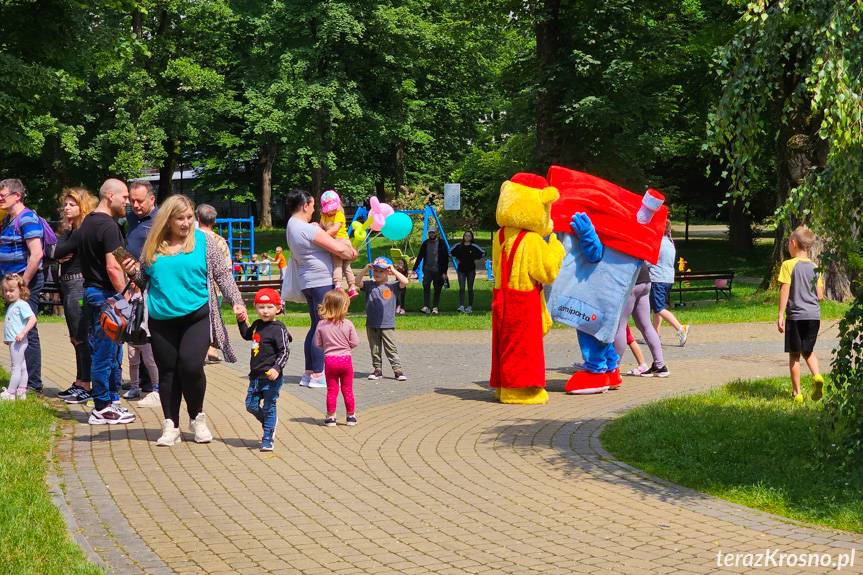 Piknik z okazji Dnia Dziecka w Krośnie