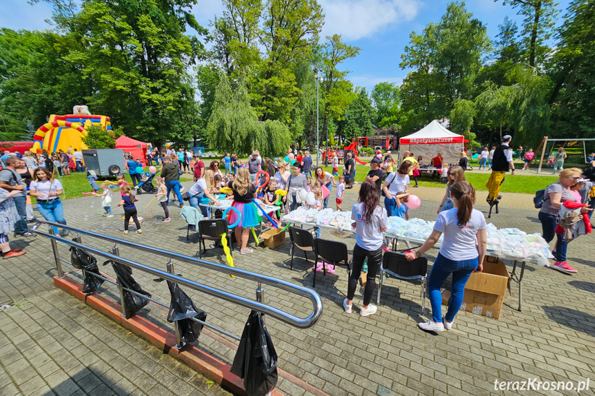 Piknik z okazji Dnia Dziecka w Krośnie