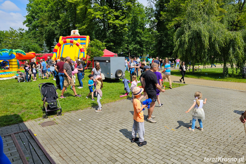 Piknik z okazji Dnia Dziecka w Krośnie