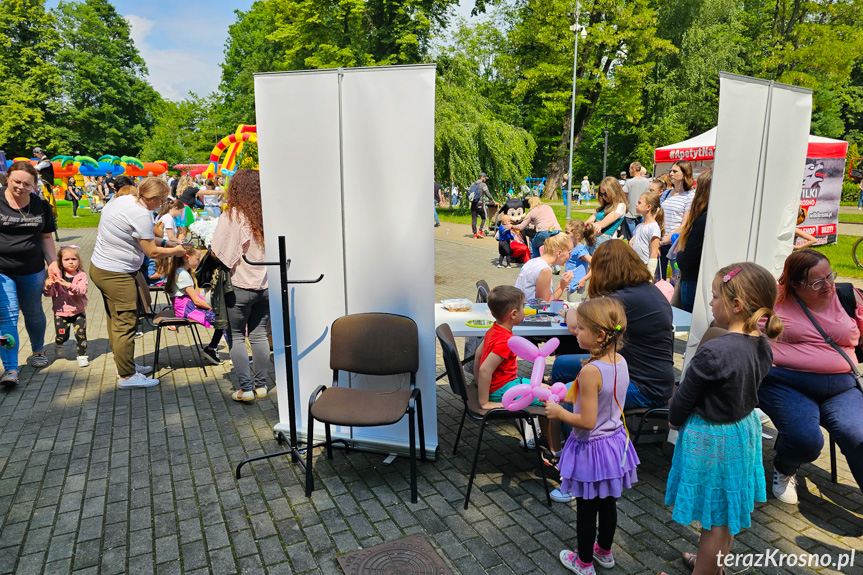 Piknik z okazji Dnia Dziecka w Krośnie