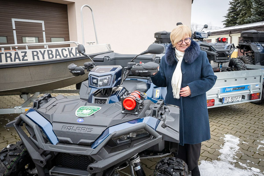 Podkarpacie. Nowy sprzęt dla Państwowej Straży Rybackiej