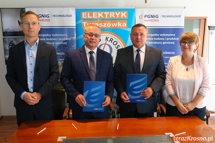 Podpisanie porozumienia PGNiG Technologie Grupa Orlen z elektrykiem