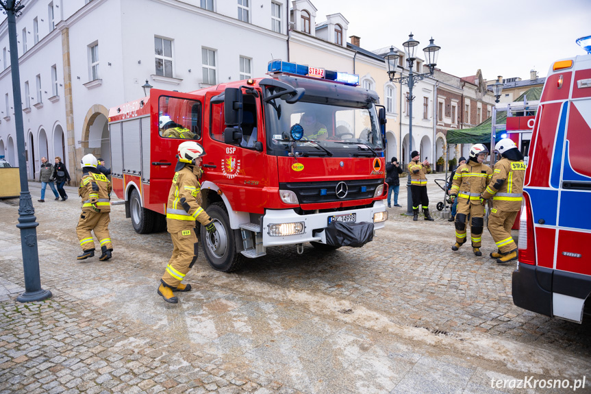 Pokaz ratowniczy WOŚP Krosno 2024