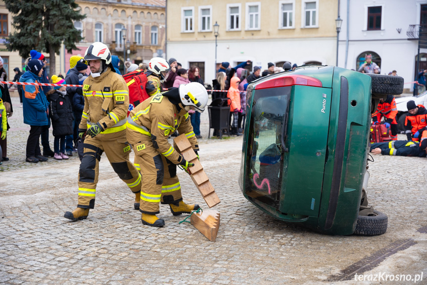 Pokaz ratowniczy WOŚP Krosno 2024