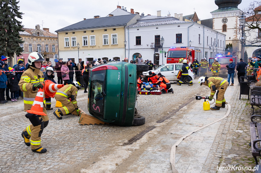 Pokaz ratowniczy WOŚP Krosno 2024